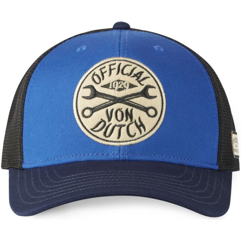 bla-og-sort-trucker-kasket-sem11-fra-von-dutch bla-og-sort-trucker-kasket-sem11-fra-von-dutch