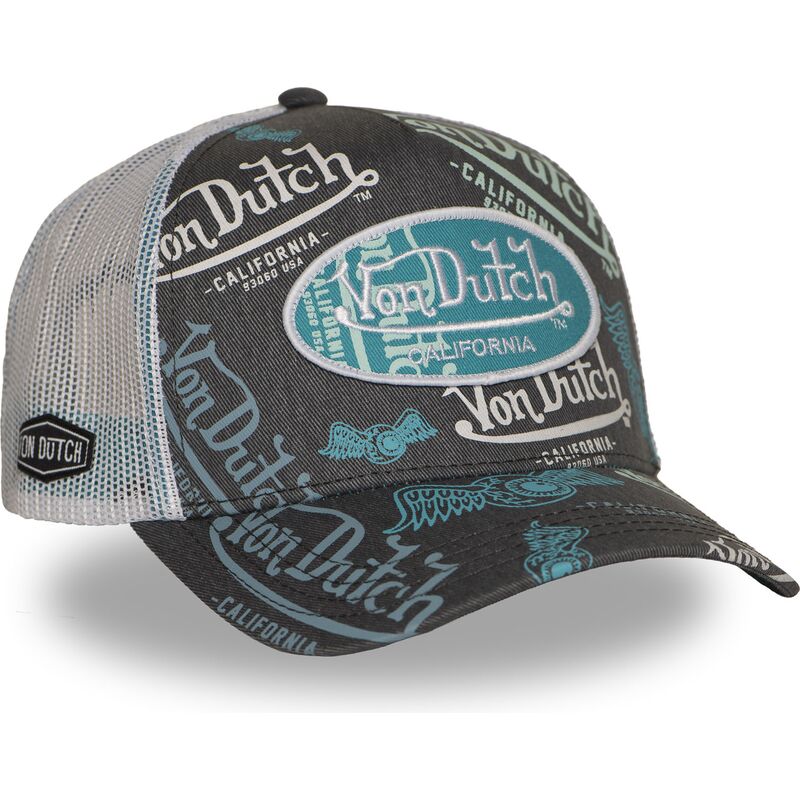 sort-og-hvid-trucker-kasket-cafe10-fra-von-dutch sort-og-hvid-trucker-kasket-cafe10-fra-von-dutch