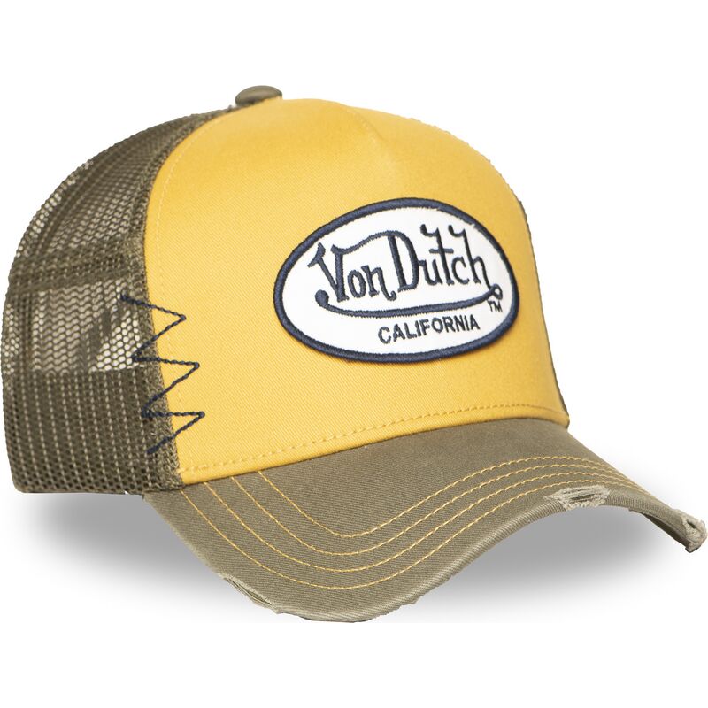 gul-og-gron-trucker-kasket-used-12-fra-von-dutch