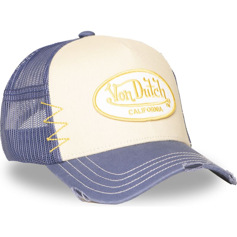 beige-og-violet-trucker-kasket-used-13-fra-von-dutch beige-og-violet-trucker-kasket-used-13-fra-von-dutch
