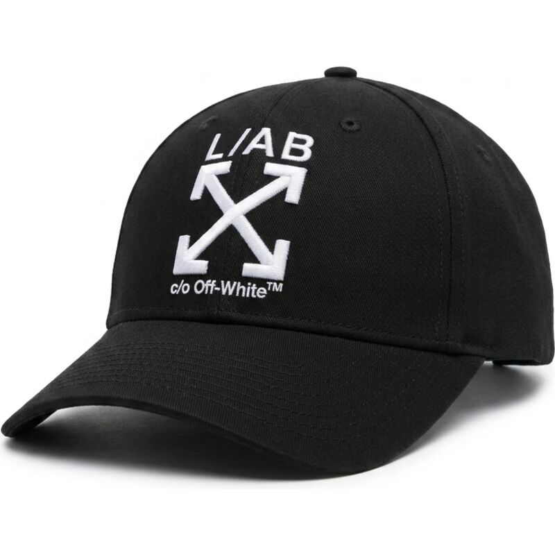 kasketter-buet-sort-justerbar-rem-clamp-arrows-twill-af-l-ab-c-o-off-white