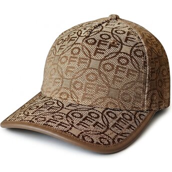 Kasketter buet brun justerbar rem Off Jacquard Canvas af L/AB c/o Off-White™