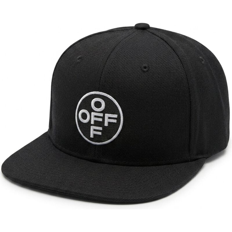 kasketter-flad-sort-snapback-off-embroidered-twill-af-l-ab-c-o-off-white kasketter-flad-sort-snapback-off-embroidered-twill-af-l-ab-c-o-off-white