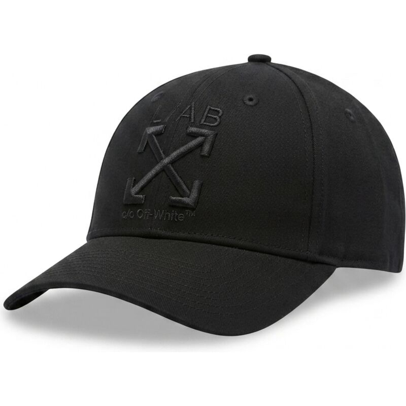 kasketter-buet-sort-justerbar-rem-clamp-arrows-twill-af-l-ab-c-o-off-white