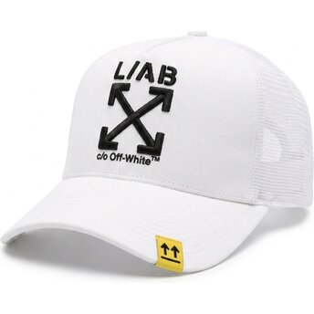 Kasketter buet hvid snapback Clamp Arrows af L/AB c/o Off-White™
