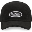 kasketter-buet-5-panel-sort-justerbar-rem-c5p-vel05-af-von-dutch