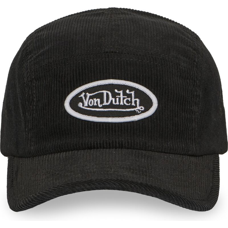 kasketter-buet-5-panel-sort-justerbar-rem-c5p-vel05-af-von-dutch