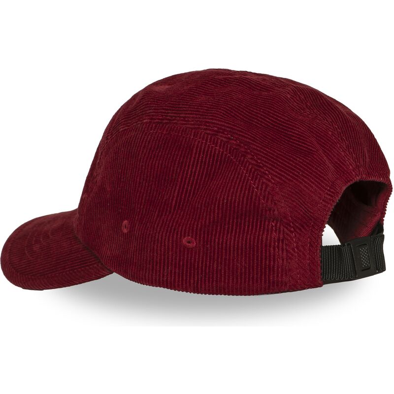 kasketter-buet-5-panel-rod-justerbar-rem-c5p-vel04-af-von-dutch