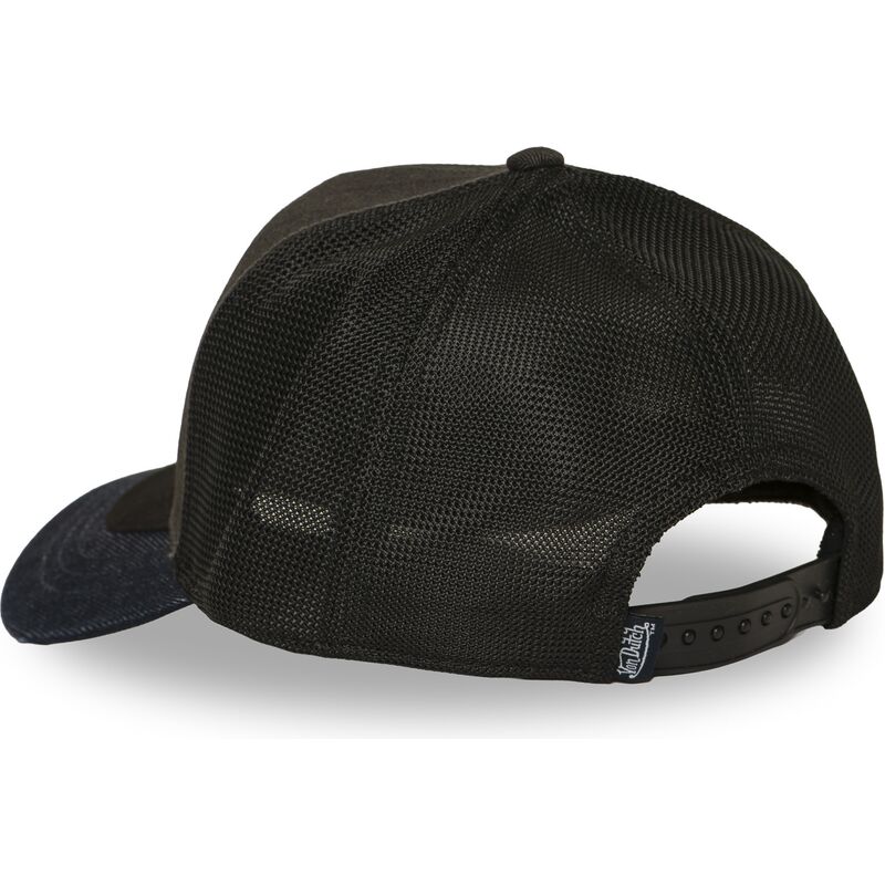 kasketter-buet-gra-snapback-shield06-af-von-dutch