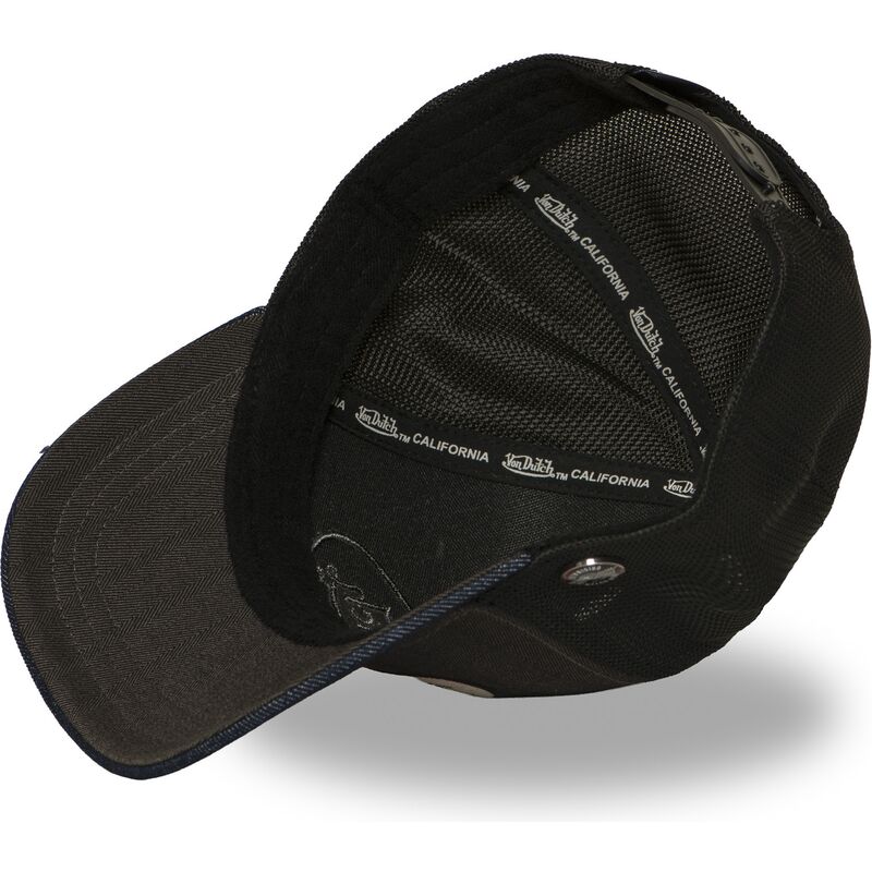 kasketter-buet-gra-snapback-shield06-af-von-dutch