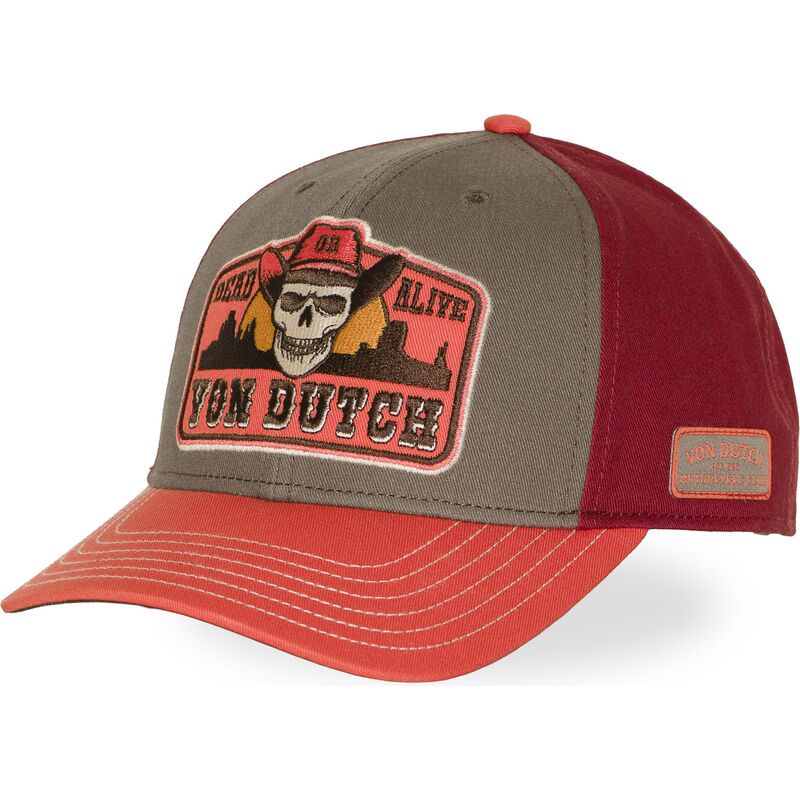kasketter-buet-flerfarvet-snapback-sem13-af-von-dutch