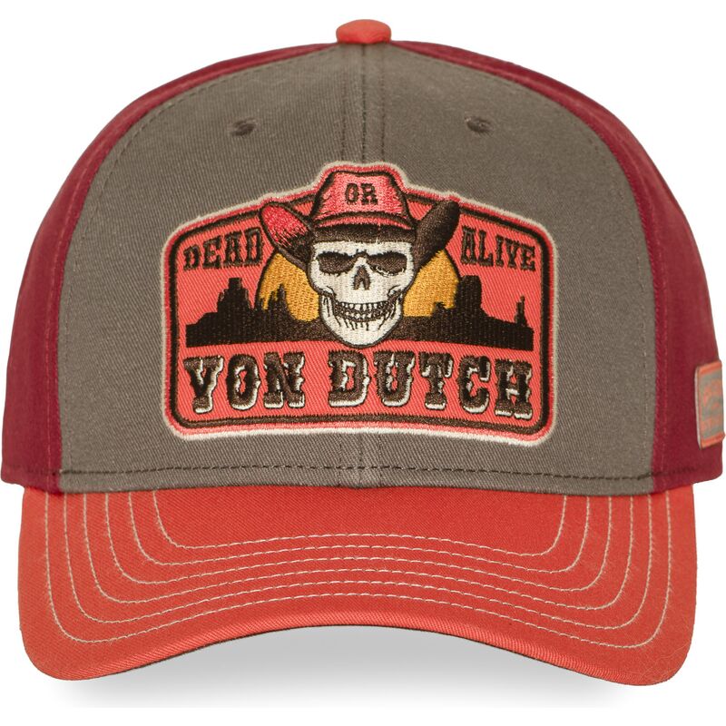 kasketter-buet-flerfarvet-snapback-sem13-af-von-dutch