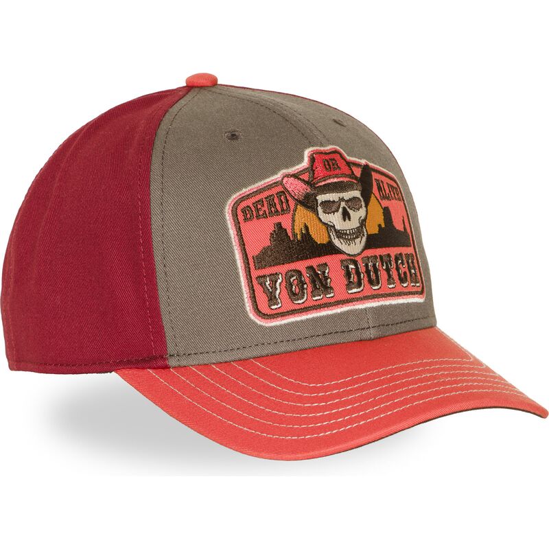 kasketter-buet-flerfarvet-snapback-sem13-af-von-dutch