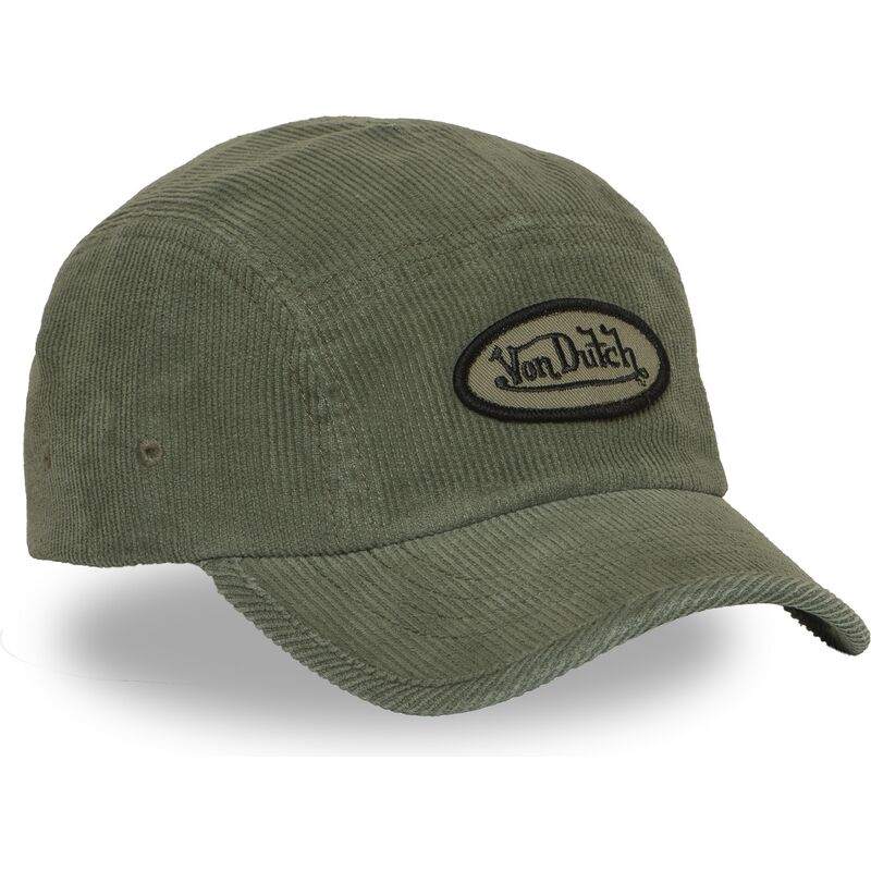 kasketter-buet-5-panel-gron-justerbar-rem-c5p-vel03-af-von-dutch