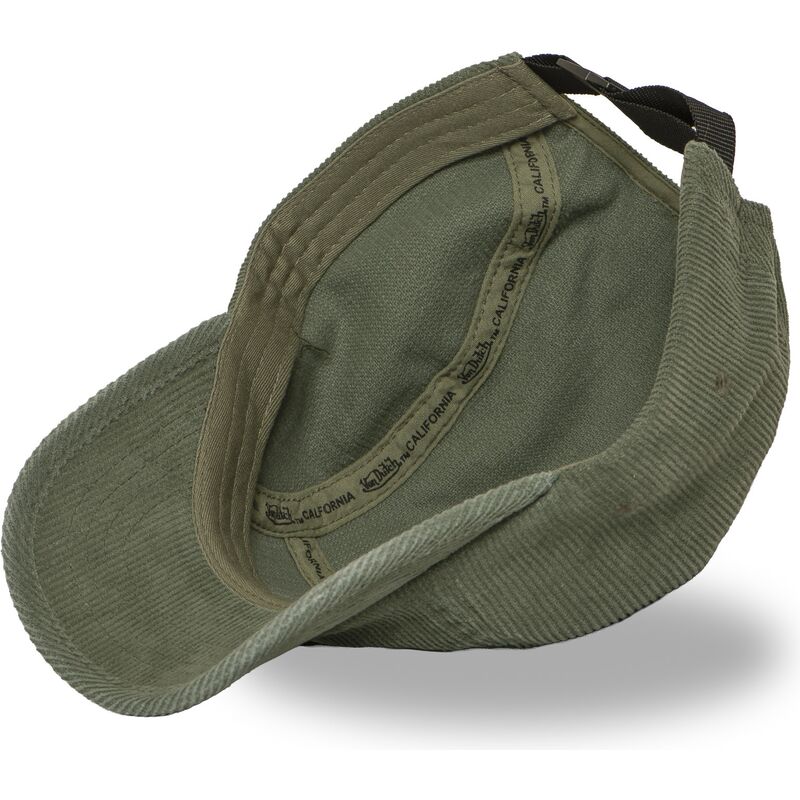 kasketter-buet-5-panel-gron-justerbar-rem-c5p-vel03-af-von-dutch