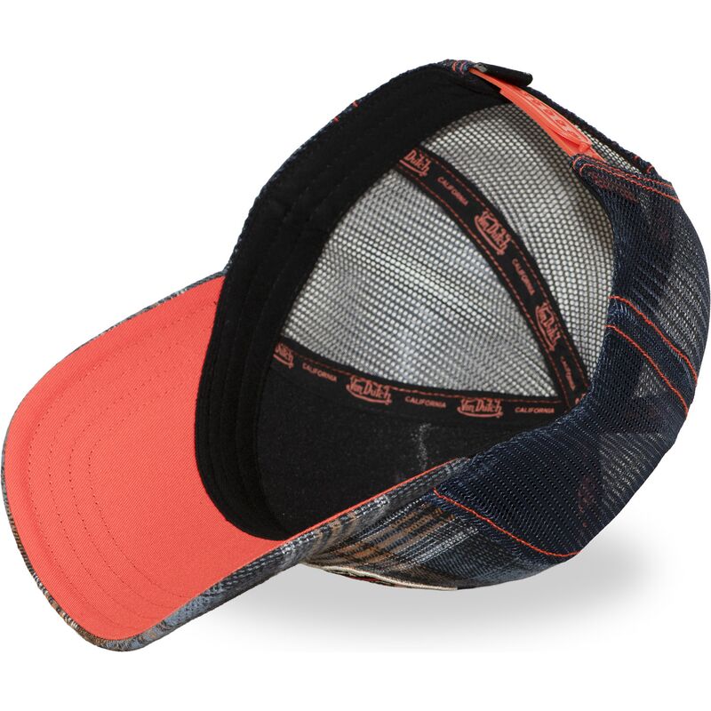 kasketter-buet-marinebla-snapback-car09-af-von-dutch