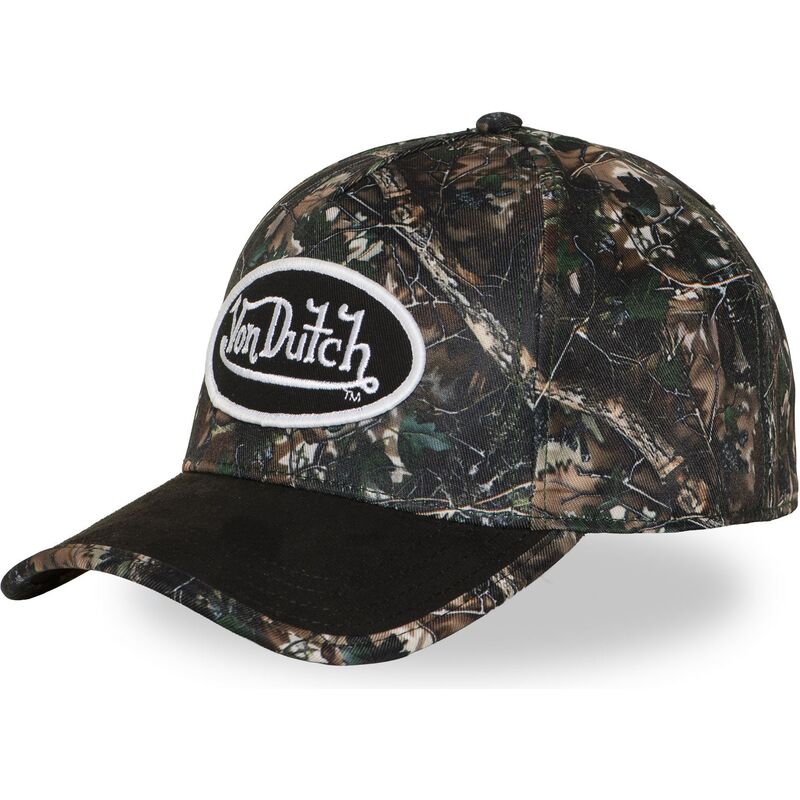 kasketter-buet-brun-snapback-reka02-af-von-dutch