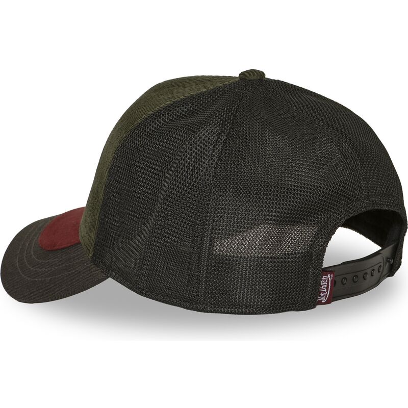 kasketter-buet-gron-snapback-shield07-af-von-dutch