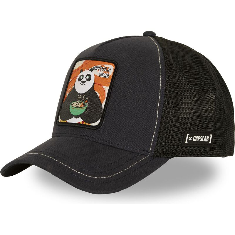 kasketter-buet-sort-snapback-kfp2-pan-po-kung-fu-panda-af-capslab