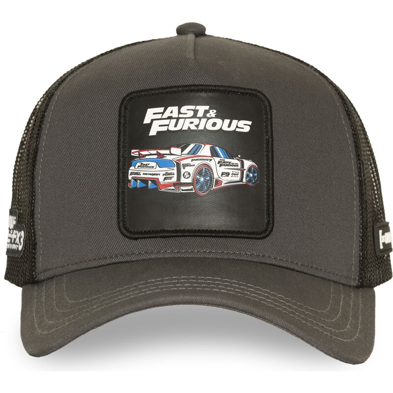 kasketter-buet-gra-snapback-ff01-dri-fast-furious-af-capslab kasketter-buet-gra-snapback-ff01-dri-fast-furious-af-capslab