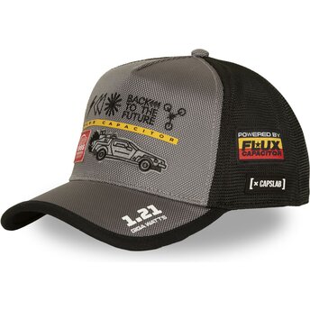 Kasketter buet grå snapback BTF2 BTF DMC DeLorean Tilbage til fremtiden af Capslab