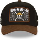 kasketter-buet-brun-snapback-op8-mug-straw-hat-pirates-one-piece-af-capslab