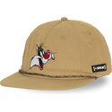 kasketter-flad-beige-snapback-loo13-goob-sylvester-looney-tunes-af-capslab