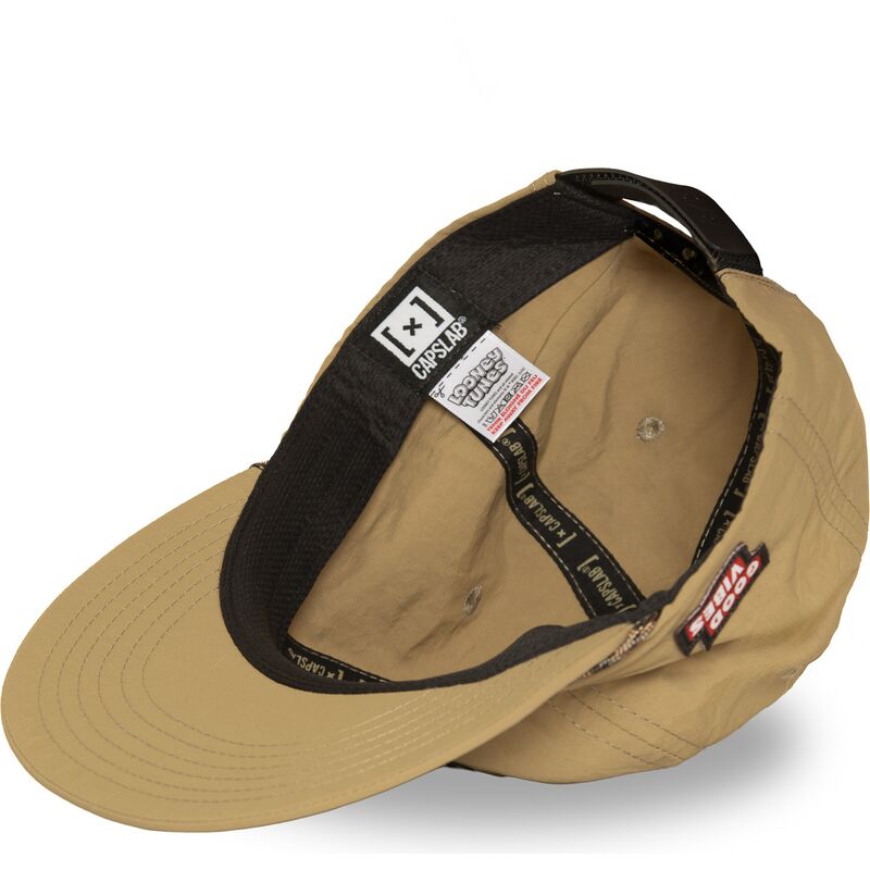 kasketter-flad-beige-snapback-loo13-goob-sylvester-looney-tunes-af-capslab