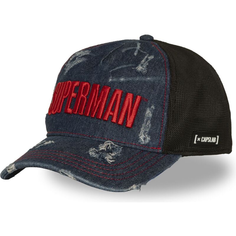 kasketter-buet-marinebla-snapback-dc12-blue-superman-dc-comics-af-capslab kasketter-buet-marinebla-snapback-dc12-blue-superman-dc-comics-af-capslab
