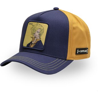 Kasketter buet marineblå snapback OP5 SAN Vinsmoke Sanji One Piece af Capslab