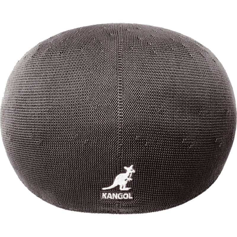 morkegra-baret-seamless-tropic-507-charcoal-fra-kangol