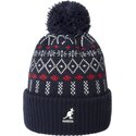 morkebla-hue-med-kvast-holiday-dk-blue-fra-kangol