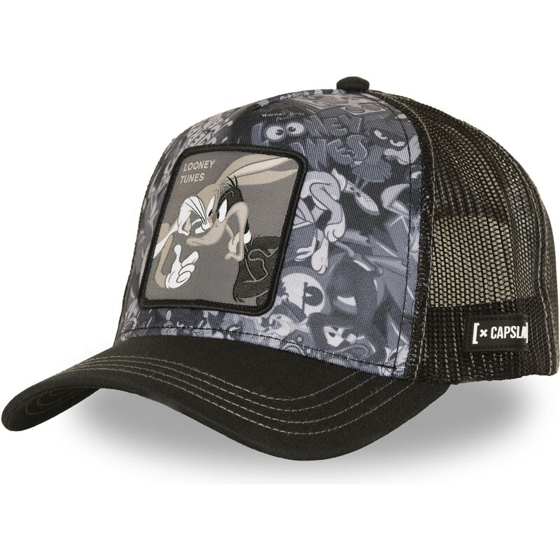 kasketter-buet-sort-snapback-loo14-duo-bugs-bunny-og-anders-and-looney-tunes-af-capslab