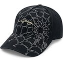 kasketter-buet-sort-justerbar-rem-spiderweb-af-ed-hardy