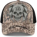 kasketter-buet-gra-snapback-13-skull-af-ed-hardy