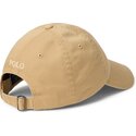 kasketter-buet-beige-justerbar-rem-cotton-chino-classic-sport-af-polo-ralph-lauren