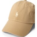 kasketter-buet-beige-justerbar-rem-cotton-chino-classic-sport-af-polo-ralph-lauren