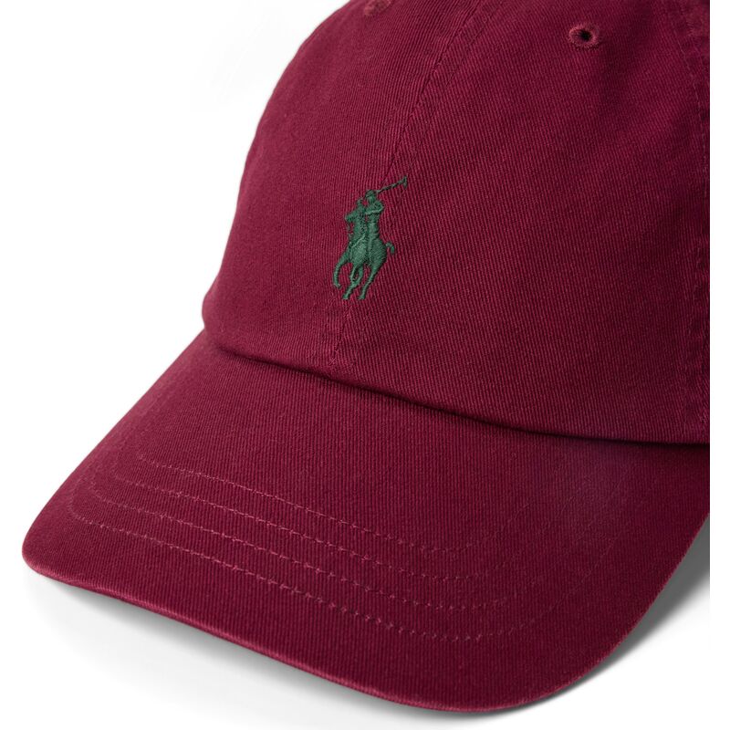 kasketter-buet-rod-justerbar-rem-cotton-chino-classic-sport-af-polo-ralph-lauren