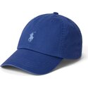 kasketter-buet-marinebla-justerbar-rem-cotton-chino-classic-sport-af-polo-ralph-lauren