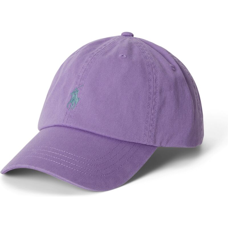 kasketter-buet-violet-justerbar-rem-cotton-chino-classic-sport-af-polo-ralph-lauren