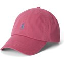 kasketter-buet-lyserod-justerbar-rem-cotton-chino-classic-sport-af-polo-ralph-lauren