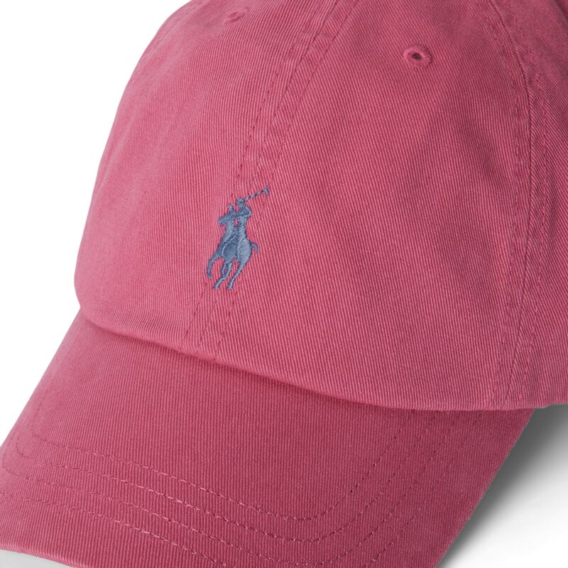 kasketter-buet-lyserod-justerbar-rem-cotton-chino-classic-sport-af-polo-ralph-lauren