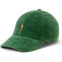 kasketter-buet-gron-justerbar-rem-corduroy-af-polo-ralph-lauren