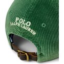 kasketter-buet-gron-justerbar-rem-corduroy-af-polo-ralph-lauren