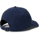 kasketter-buet-marinebla-justerbar-rem-woven-script-af-polo-ralph-lauren