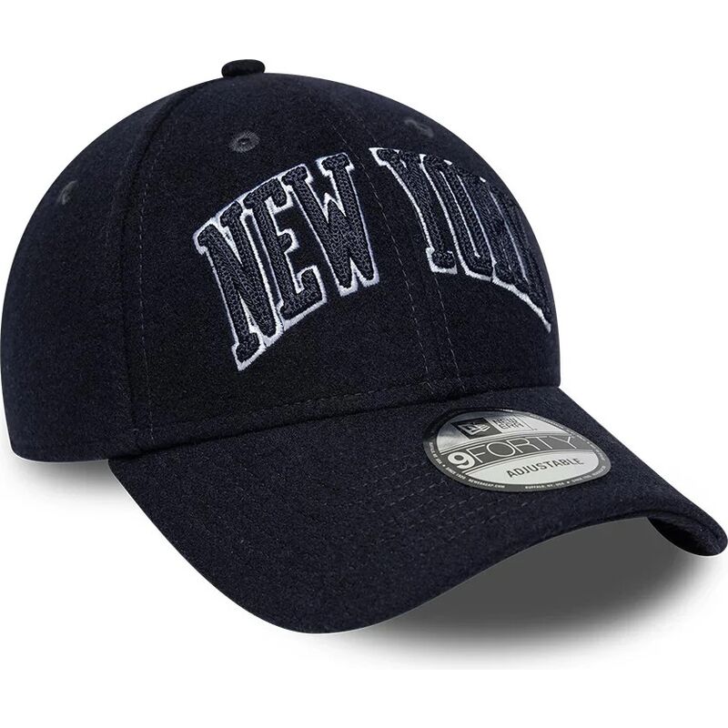 kasketter-buet-marinebla-justerbar-rem-9forty-wordmark-fra-new-york-yankees-mlb-af-new-era