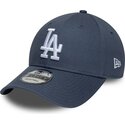 kasketter-buet-gra-justerbar-rem-9forty-league-essential-fra-los-angeles-dodgers-mlb-af-new-era