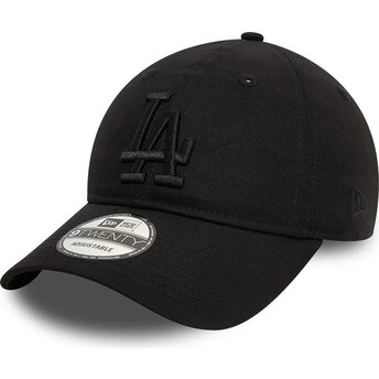 Kasketter buet sort justerbar rem 9TWENTY League Essential fra Los Angeles Dodgers MLB af New Era