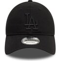 sort-justerbar-curved-cap-med-sort-logo-9twenty-league-essential-fra-los-angeles-dodgers-mlb-fra-new-era