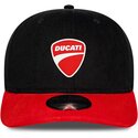 kasketter-buet-sort-snapback-9seventy-stretch-snap-contrast-visor-fra-ducati-motor-motogp-af-new-era